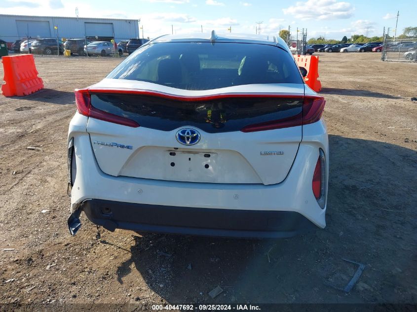 2020 Toyota Prius Prime Limited VIN: JTDKARFP0L3128434 Lot: 40447692