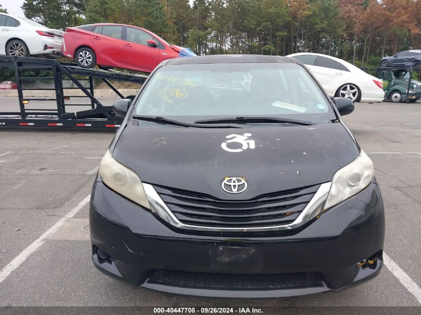 2014 Toyota Sienna VIN: 5TDZK3DC0ES449836 Lot: 40447705