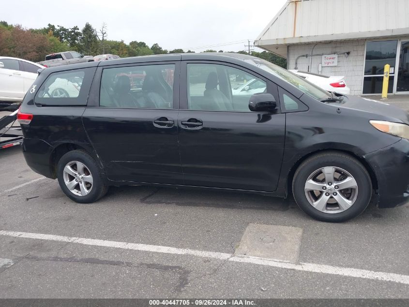 2014 Toyota Sienna VIN: 5TDZK3DC0ES449836 Lot: 40447705