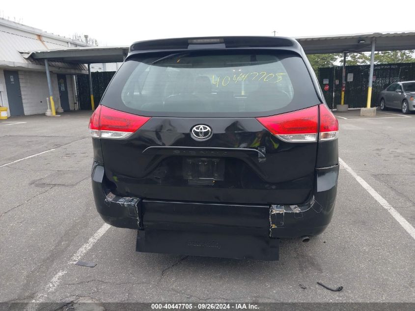 2014 Toyota Sienna VIN: 5TDZK3DC0ES449836 Lot: 40447705