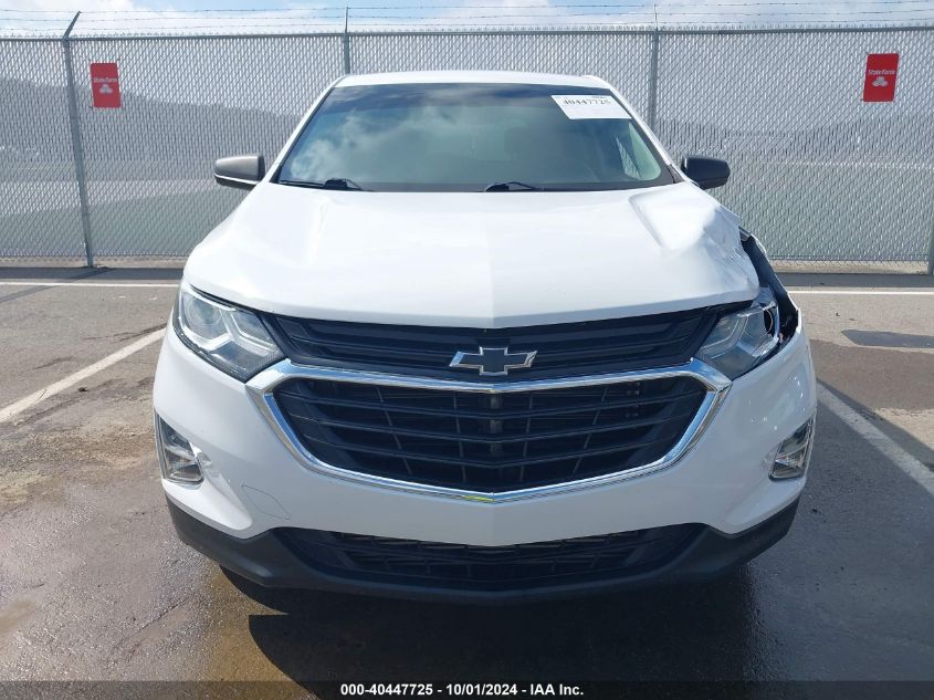 2018 Chevrolet Equinox Ls VIN: 3GNAXHEV1JS642747 Lot: 40447725