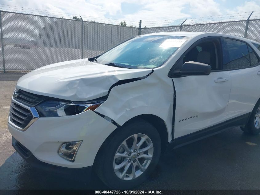 2018 Chevrolet Equinox Ls VIN: 3GNAXHEV1JS642747 Lot: 40447725