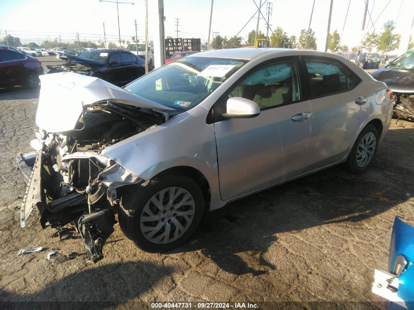 2T1BURHE1KC209595 2019 TOYOTA COROLLA - Image 2