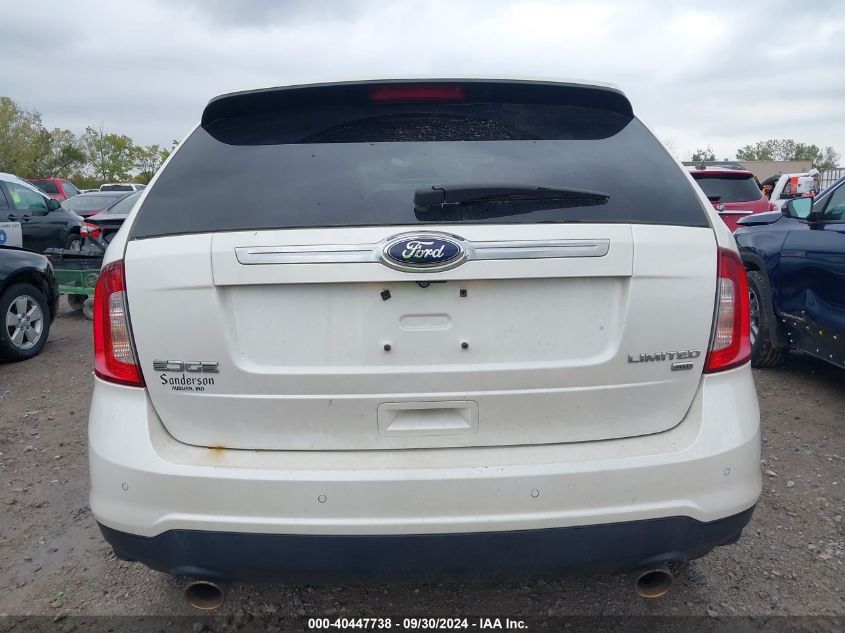 2013 Ford Edge Limited VIN: 2FMDK4KC0DBC86247 Lot: 40447738