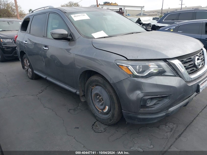 VIN 5N1DR2MN7HC606782 2017 NISSAN PATHFINDER S