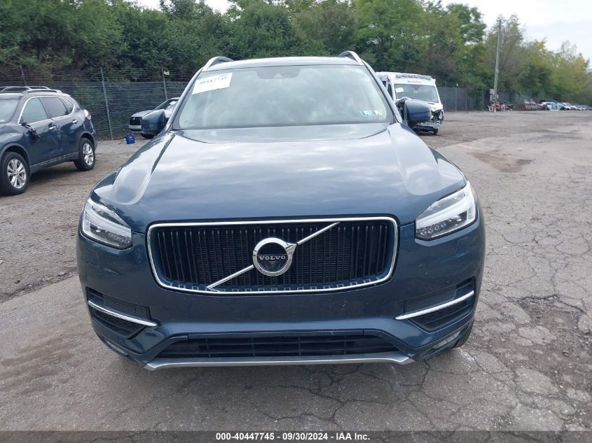 2018 Volvo Xc90 T6 Momentum VIN: YV4A22PK5J1376865 Lot: 40447745