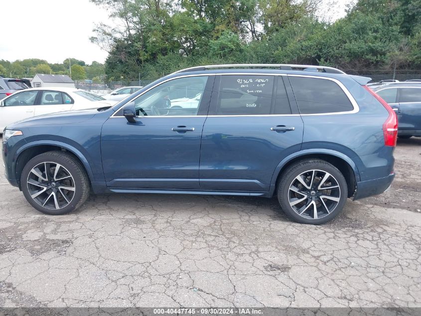 2018 Volvo Xc90 T6 Momentum VIN: YV4A22PK5J1376865 Lot: 40447745