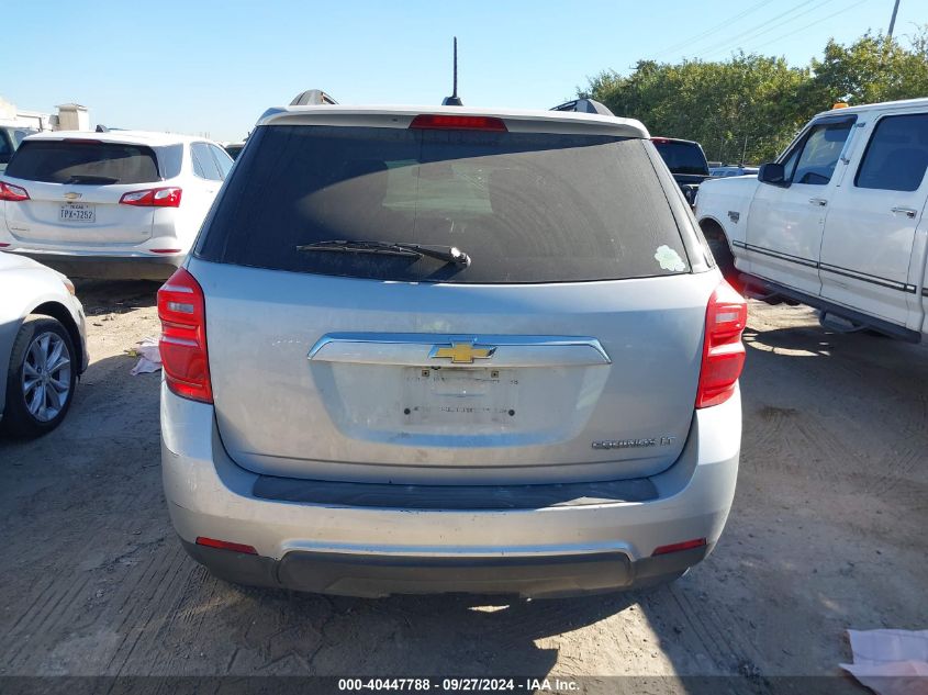 2016 Chevrolet Equinox Lt VIN: 2GNALCEK8G6327021 Lot: 40447788