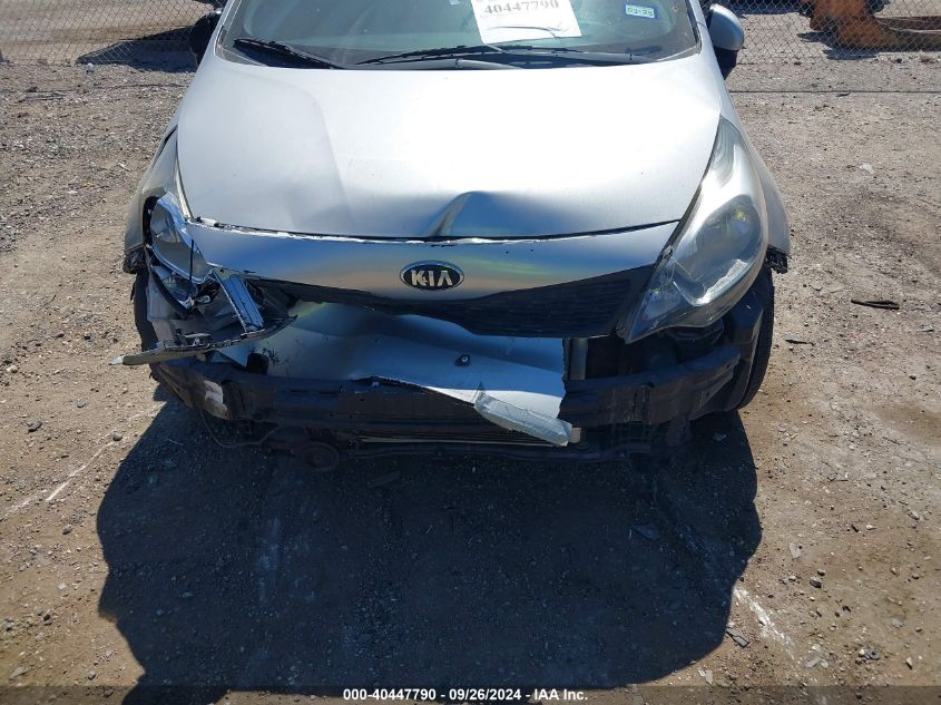 2014 Kia Rio Lx VIN: KNADM4A39E6377904 Lot: 40447790