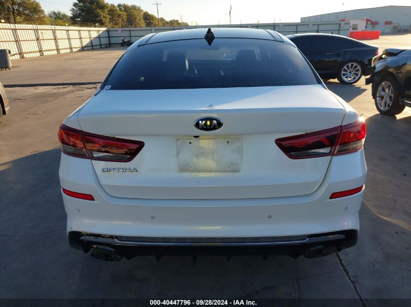 2020 Kia Optima Se VIN: 5XXGT4L33LG449064 Lot: 40447796