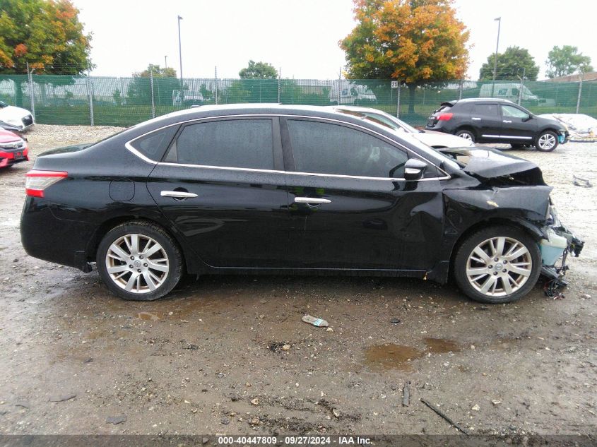 2013 Nissan Sentra Sl VIN: 3N1AB7AP7DL744175 Lot: 40447809