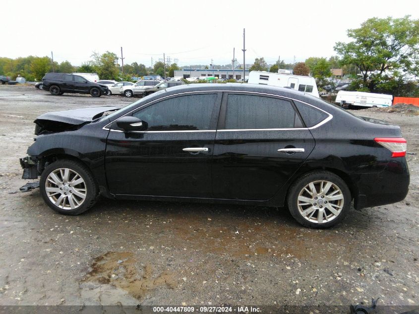 2013 Nissan Sentra Sl VIN: 3N1AB7AP7DL744175 Lot: 40447809