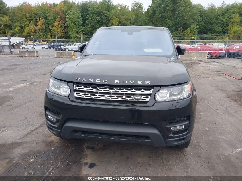 2016 Land Rover Range Rover Sport 3.0L V6 Turbocharged Diesel Hse Td6 VIN: SALWR2KF9GA636569 Lot: 40447832