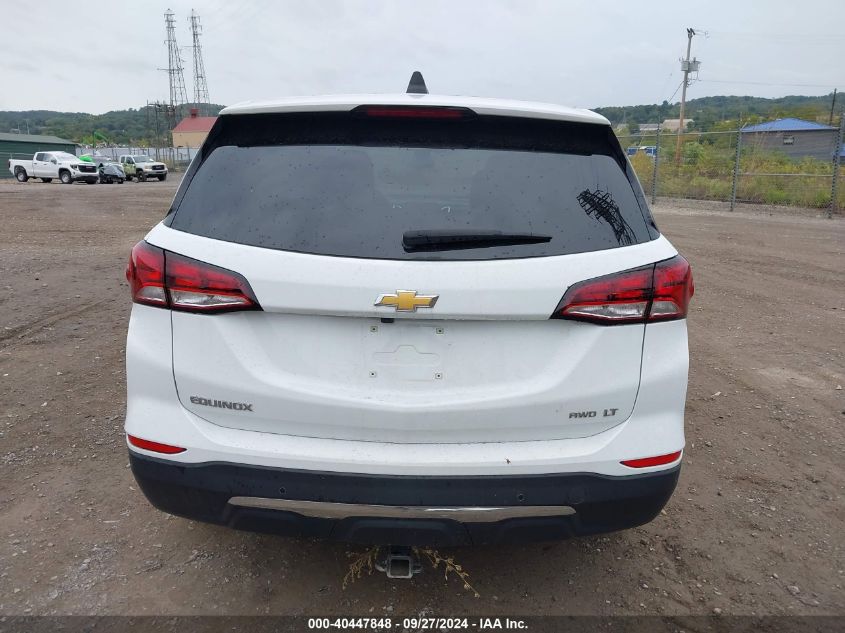 2022 Chevrolet Equinox Awd Lt VIN: 3GNAXUEV3NS102895 Lot: 40447848