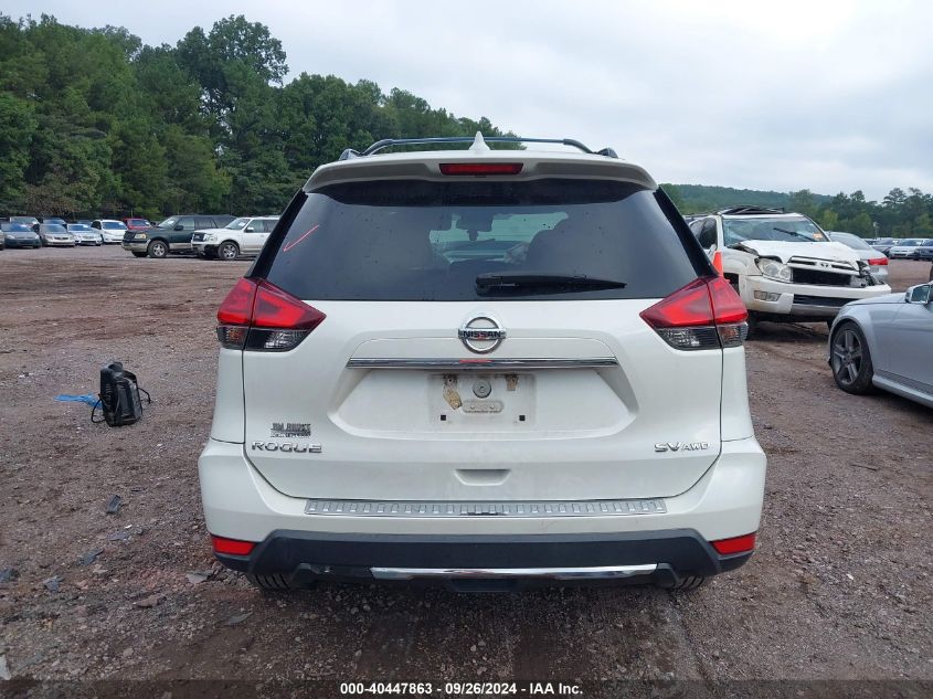 2017 Nissan Rogue Sv/Sl VIN: 5N1AT2MV0HC813065 Lot: 40447863