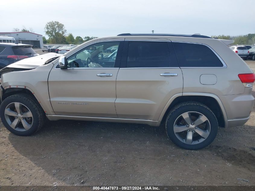 2014 Jeep Grand Cherokee Overland VIN: 1C4RJFCG5EC184048 Lot: 40447873