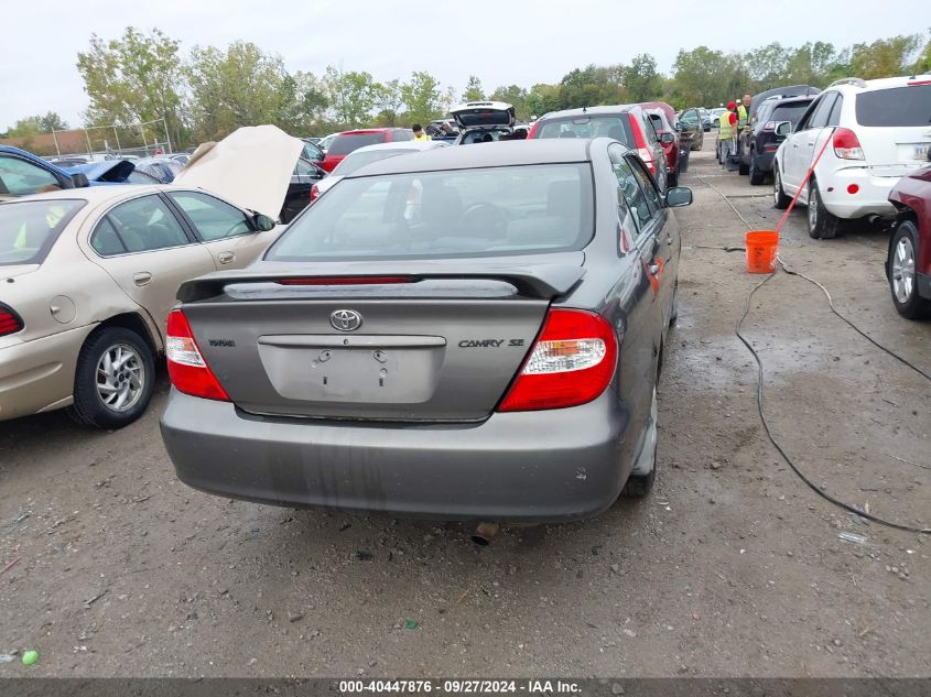 2003 Toyota Camry Se VIN: 4T1BE32K63U657517 Lot: 40447876