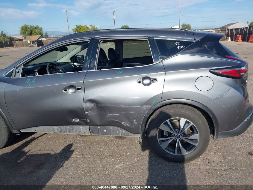 2023 Nissan Murano Sv Intelligent Awd VIN: 5N1AZ2BSXPC120445 Lot: 40447888