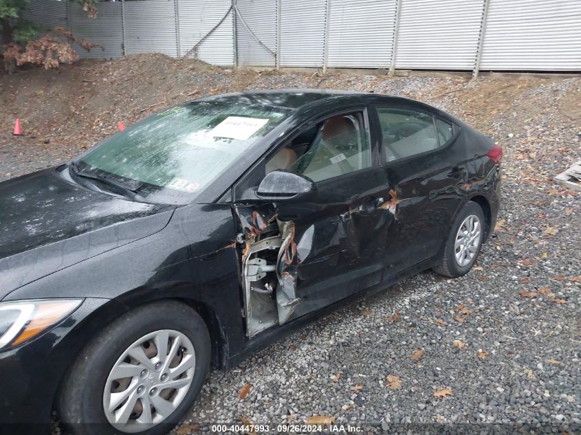 VIN 5NPD74LF2HH165549 2017 HYUNDAI ELANTRA SE