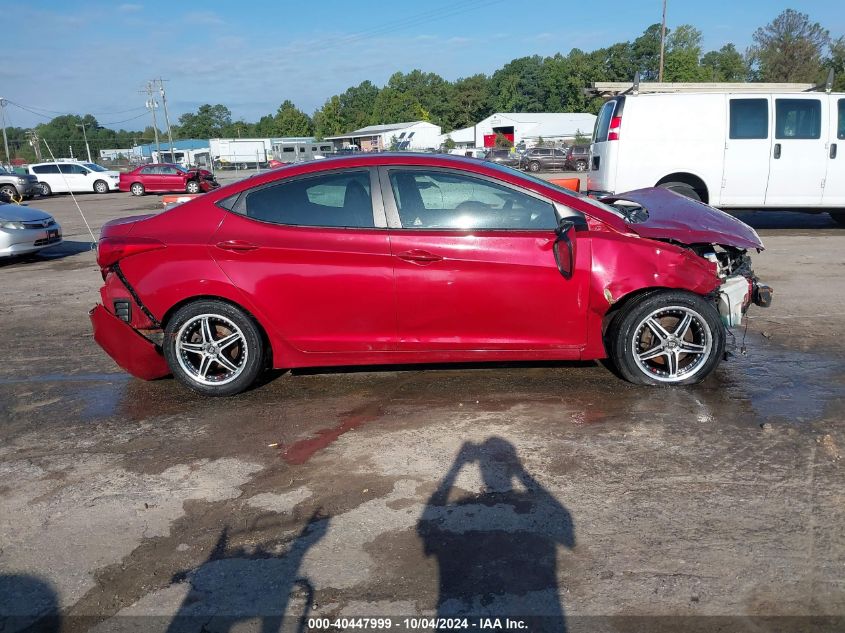 KMHDH4AE0CU498334 2012 Hyundai Elantra Limited (Ulsan Plant)