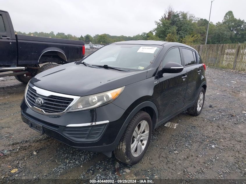 2013 Kia Sportage Lx VIN: KNDPBCA26D7471433 Lot: 40448002