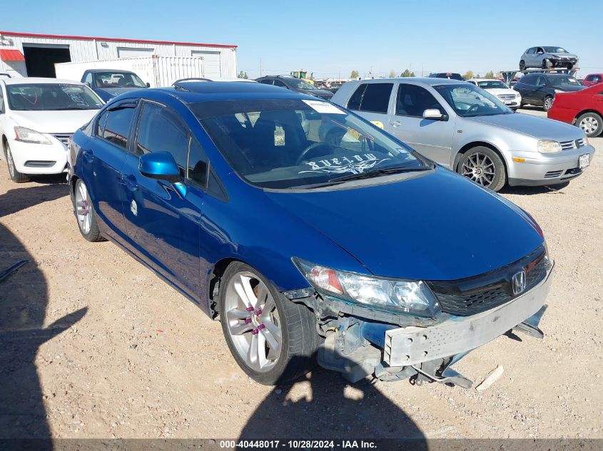 2HGFB6E5XCH701593 2012 Honda Civic Si