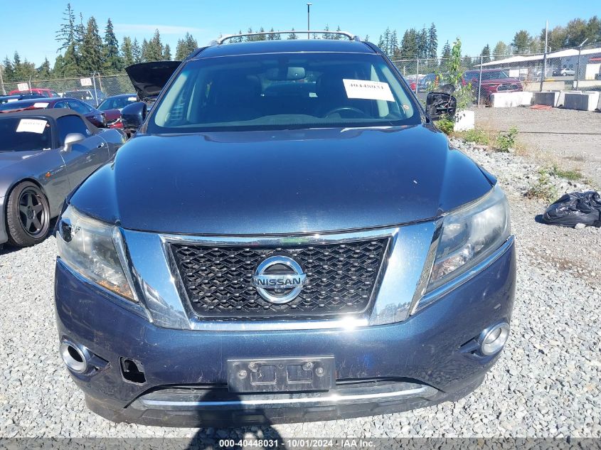 2014 Nissan Pathfinder Platinum VIN: 5N1AR2MM2EC715463 Lot: 40448031