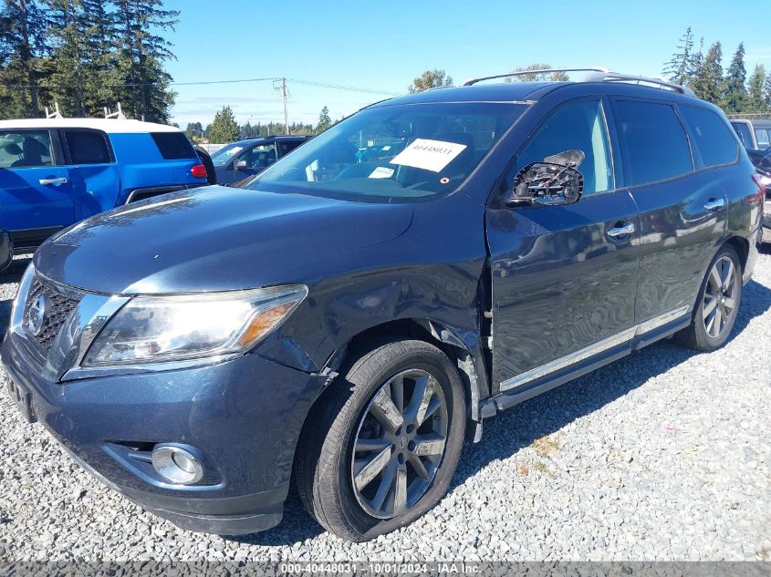 2014 Nissan Pathfinder Platinum VIN: 5N1AR2MM2EC715463 Lot: 40448031