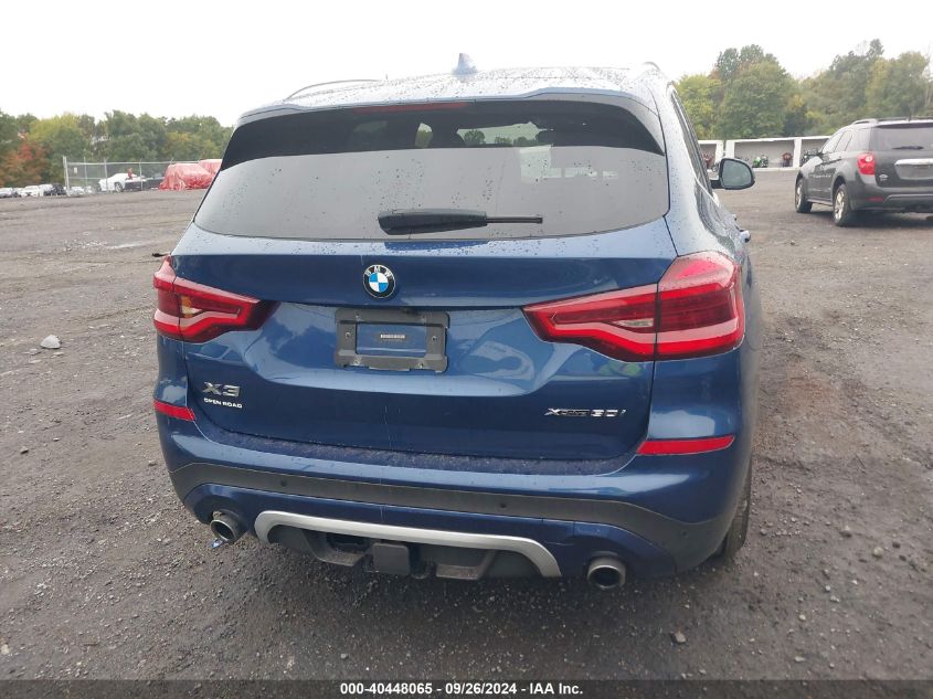 5UXTY5C04M9G38768 2021 BMW X3 xDrive30I