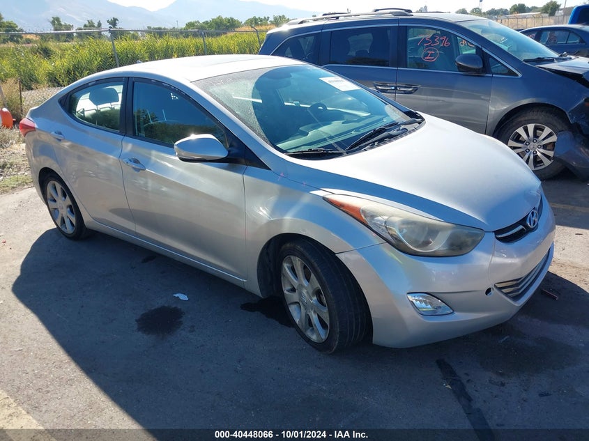 2013 HYUNDAI ELANTRA VIN: KMHDH4AE8DU866387