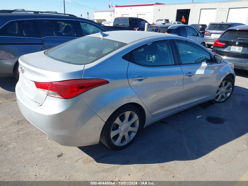 2013 HYUNDAI ELANTRA VIN: KMHDH4AE8DU866387
