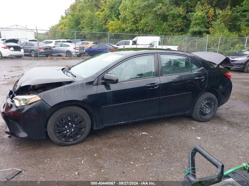 2014 Toyota Corolla Le VIN: 2T1BURHE7EC035827 Lot: 40448067