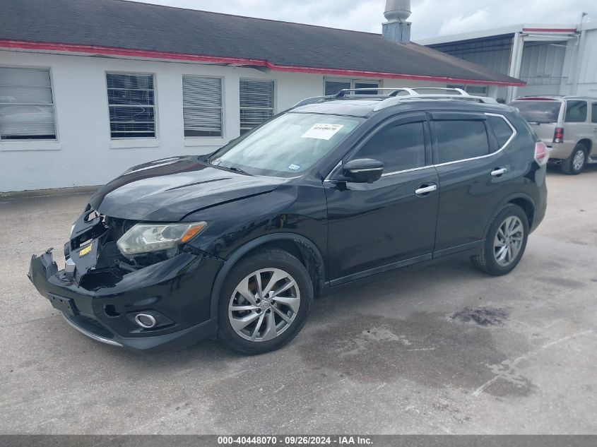 VIN 5N1AT2MT8EC865277 2014 Nissan Rogue, SL no.2