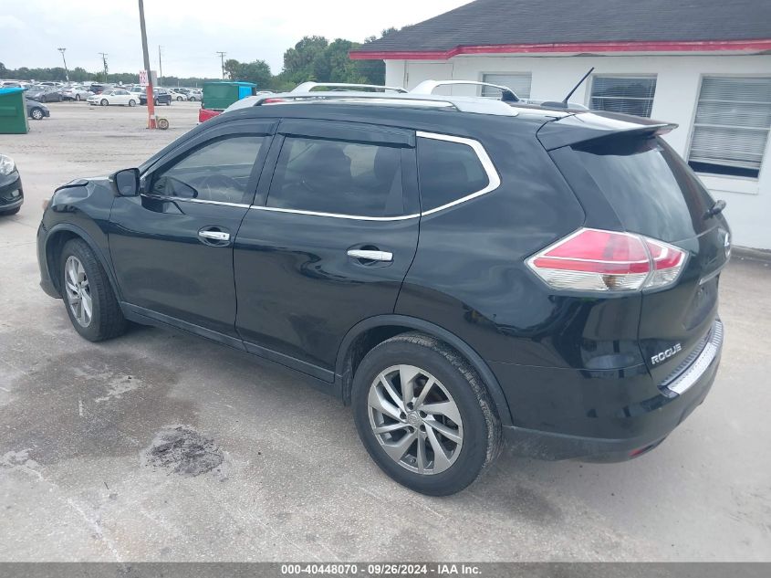 VIN 5N1AT2MT8EC865277 2014 Nissan Rogue, SL no.3