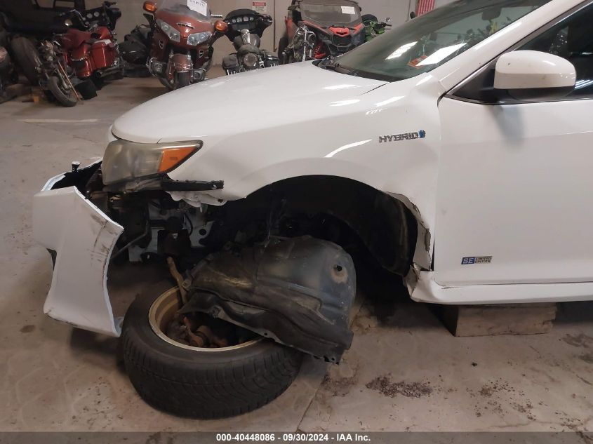 4T1BD1FK8EU130423 2014 Toyota Camry Hybrid Se Limited Edition