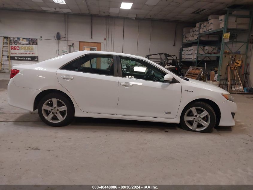 2014 Toyota Camry Hybrid Se Limited Edition VIN: 4T1BD1FK8EU130423 Lot: 40448086