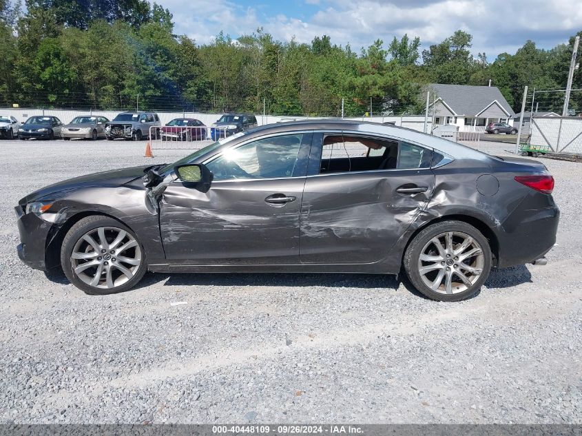 2016 Mazda Mazda6 I Touring VIN: JM1GJ1V54G1482319 Lot: 40448109