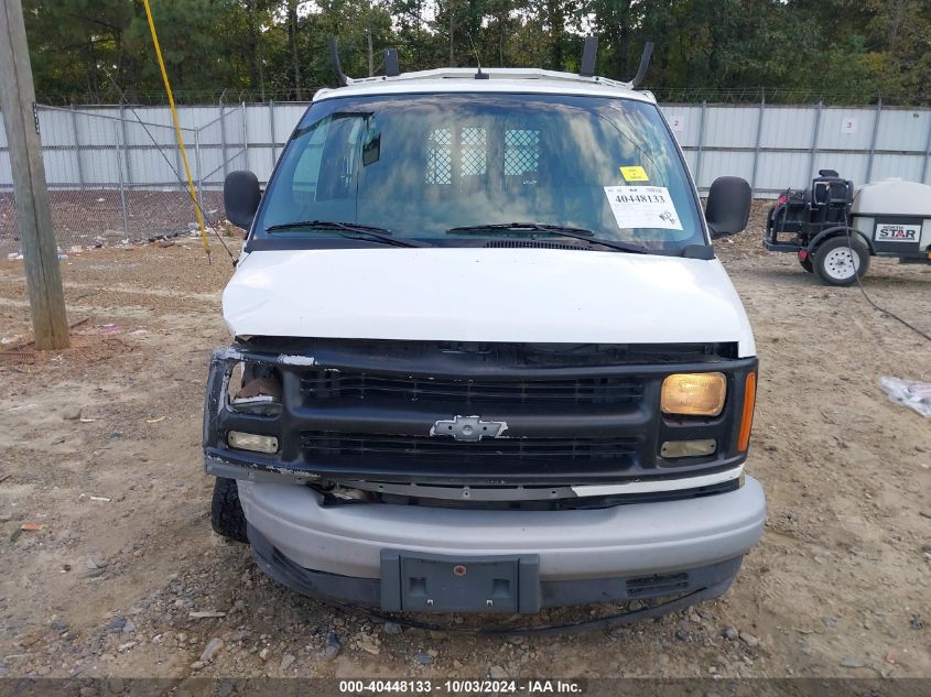 2002 Chevrolet Express VIN: 1GCFG15WX21126999 Lot: 40448133