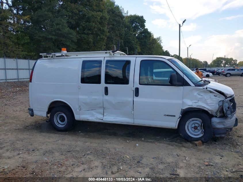 2002 Chevrolet Express VIN: 1GCFG15WX21126999 Lot: 40448133