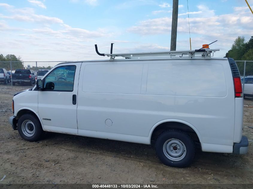 2002 Chevrolet Express VIN: 1GCFG15WX21126999 Lot: 40448133