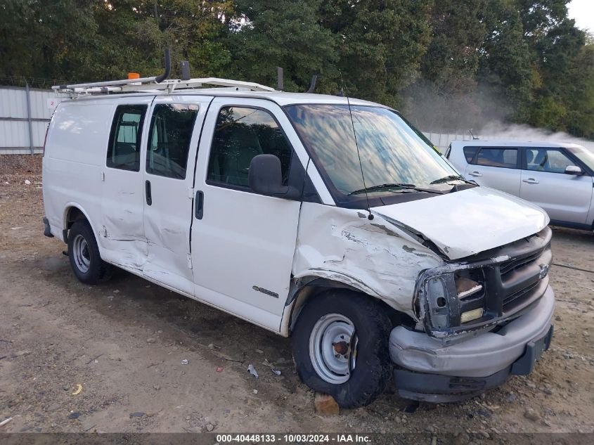 2002 Chevrolet Express VIN: 1GCFG15WX21126999 Lot: 40448133