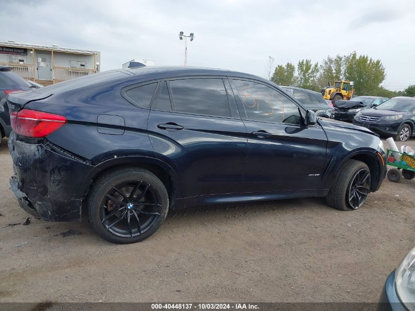 2015 BMW X6 xDrive35I VIN: 5UXKU2C5XF0N76315 Lot: 40448137