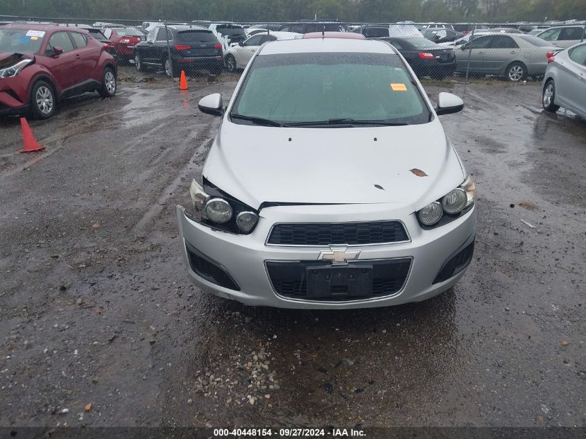 2013 Chevrolet Sonic Ls Auto VIN: 1G1JA5SH4D4256196 Lot: 40448154