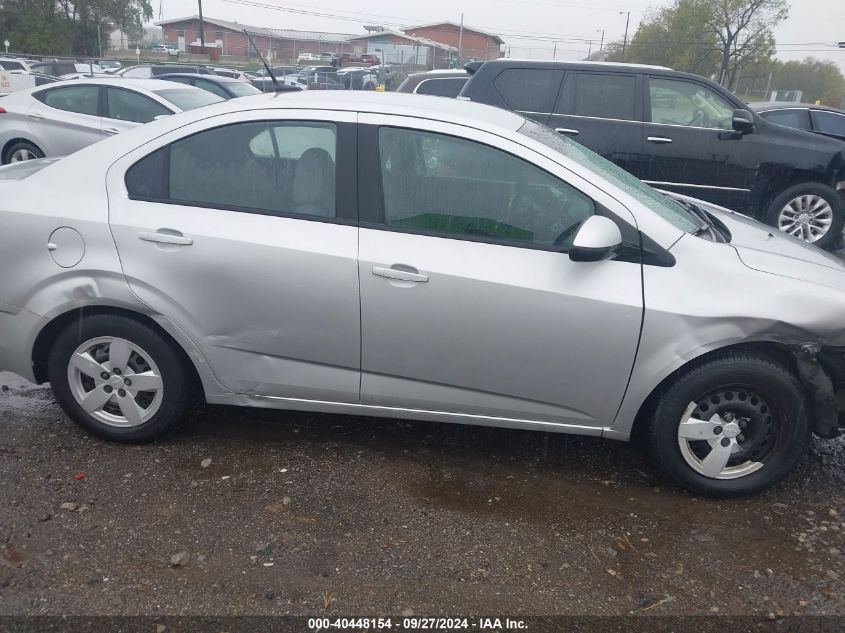 2013 Chevrolet Sonic Ls Auto VIN: 1G1JA5SH4D4256196 Lot: 40448154