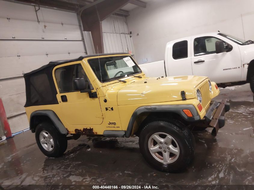 2006 Jeep Wrangler X VIN: 1J4FA39SX6P720445 Lot: 40448166