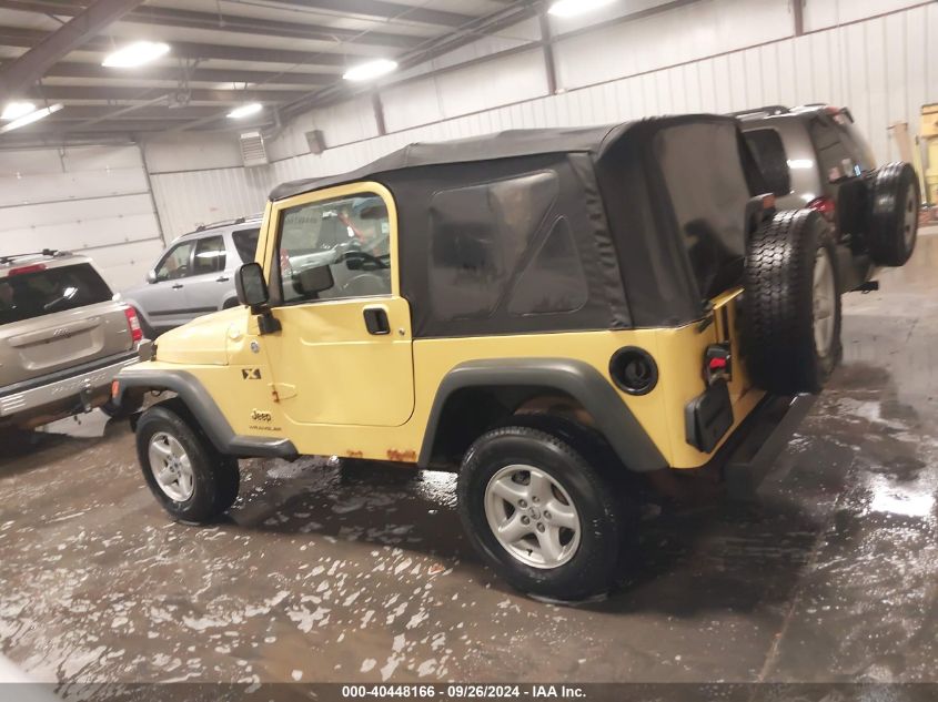 2006 Jeep Wrangler X VIN: 1J4FA39SX6P720445 Lot: 40448166