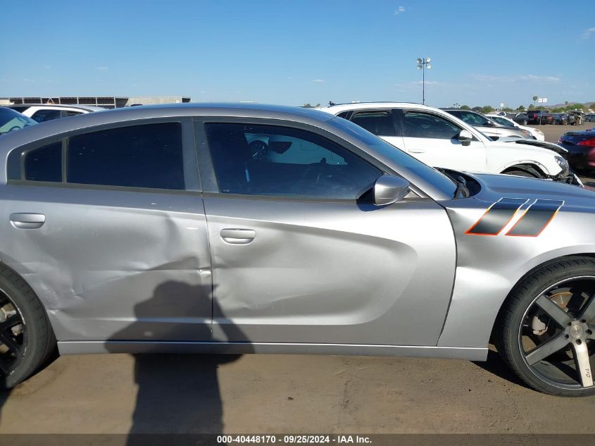 2015 Dodge Charger Se VIN: 2C3CDXBG7FH761850 Lot: 40448170