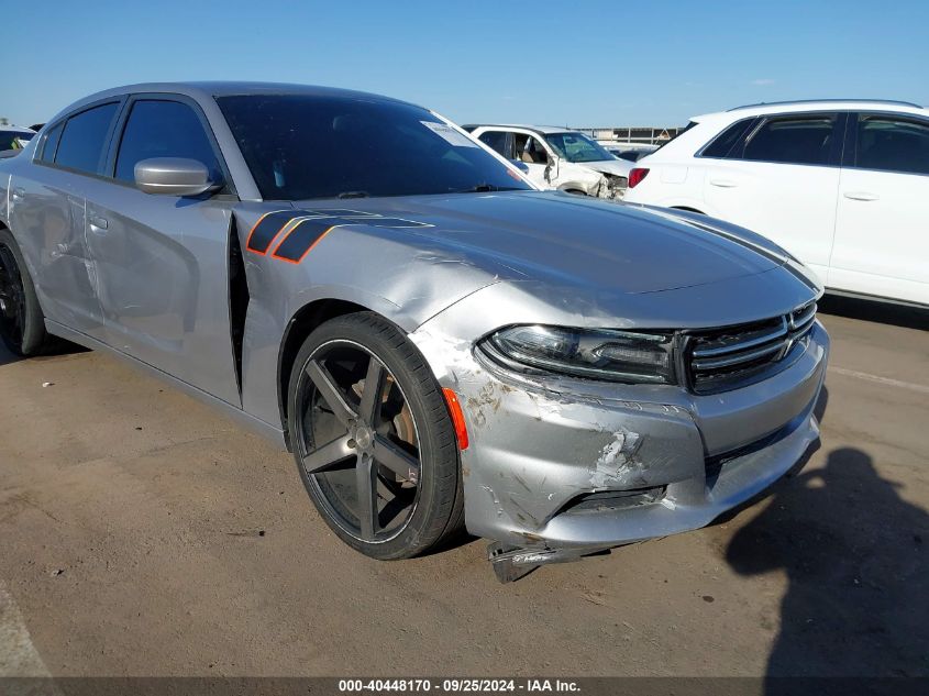 2015 Dodge Charger Se VIN: 2C3CDXBG7FH761850 Lot: 40448170