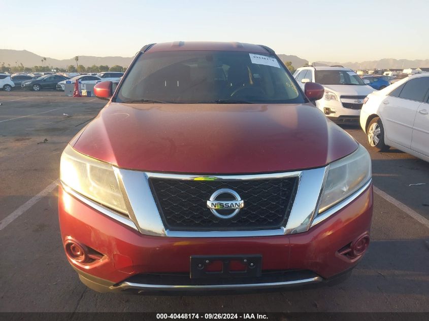 2014 Nissan Pathfinder S VIN: 5N1AR2MN5EC684606 Lot: 40448174