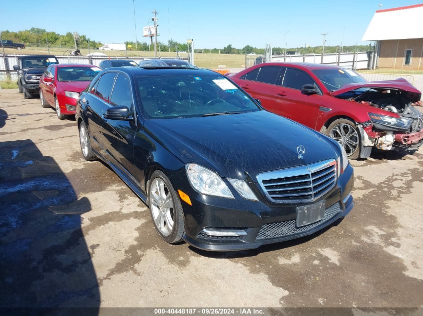 VIN WDDHF5KB6DA693613 2013 Mercedes-Benz E 350 no.1